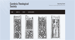Desktop Screenshot of cumbriatheological.org.uk
