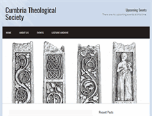 Tablet Screenshot of cumbriatheological.org.uk